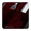 تصویر از جا قاشقی پارچه ای مخمل سبز تیره وایت پلیت کد 7015.3mp یک عددی